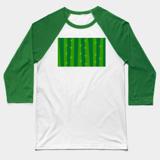 Cactus Pattern Baseball T-Shirt